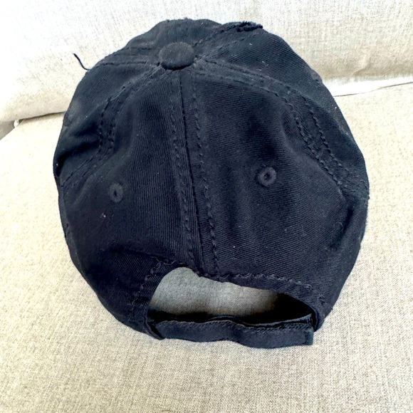 Kbethos Vintage, Live Love Ride, Black, Adjustable, Hat - Picture 3 of 7